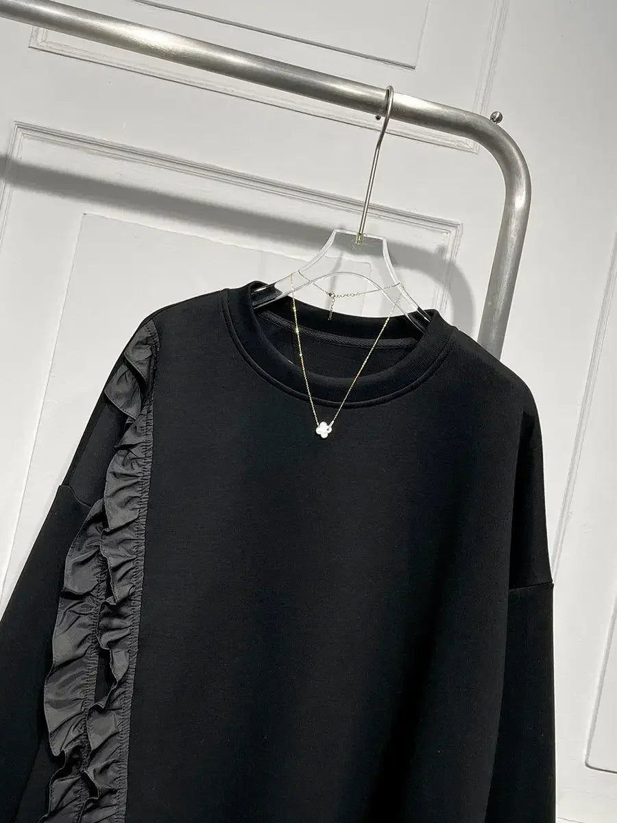 Lotus Edge Brushed Sweater – dreamy soulmate streetwear | same ANTHEM.
