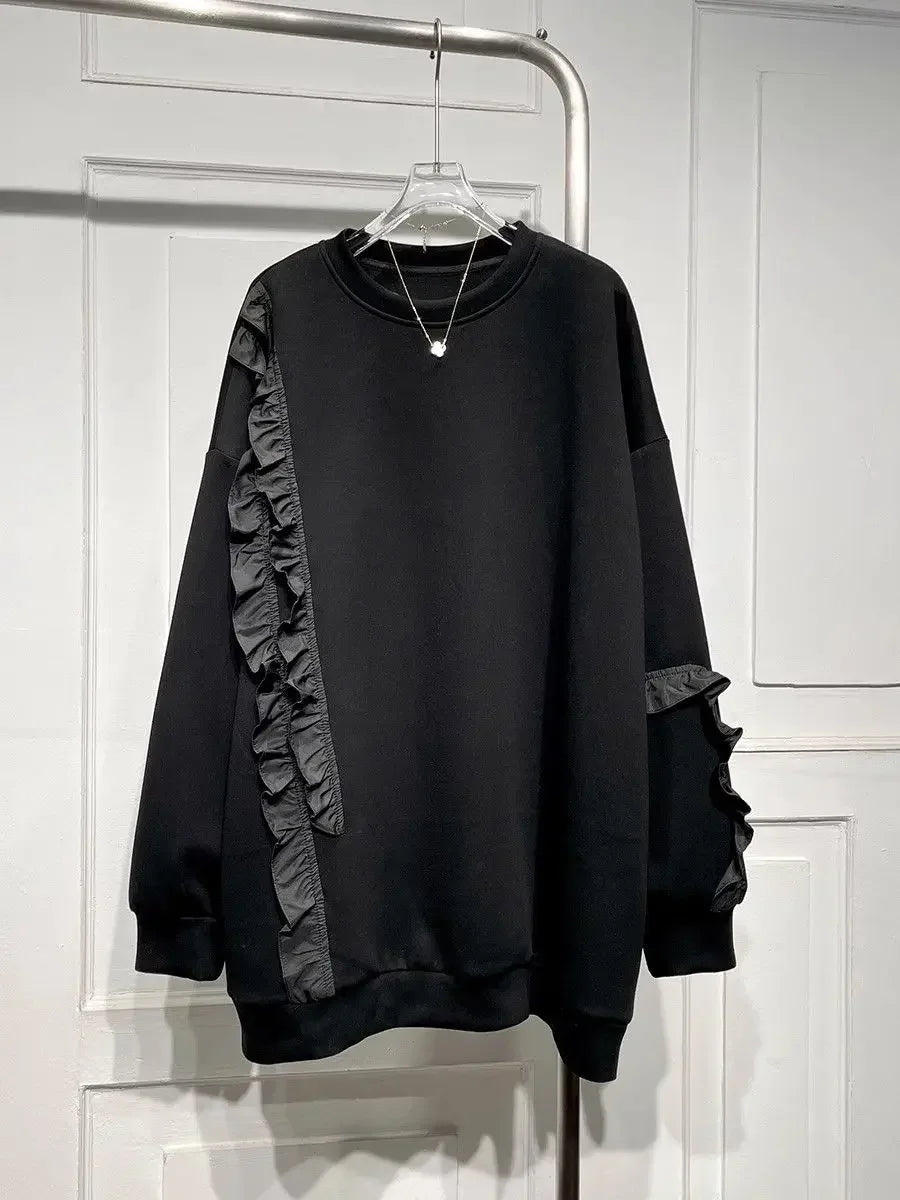 Lotus Edge Brushed Sweater – dreamy soulmate streetwear | same ANTHEM.