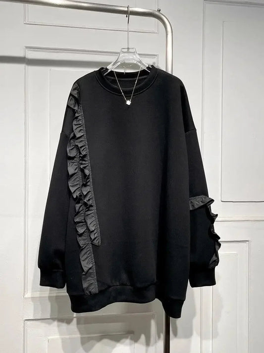 Lotus Edge Brushed Sweater – dreamy soulmate streetwear | same ANTHEM.