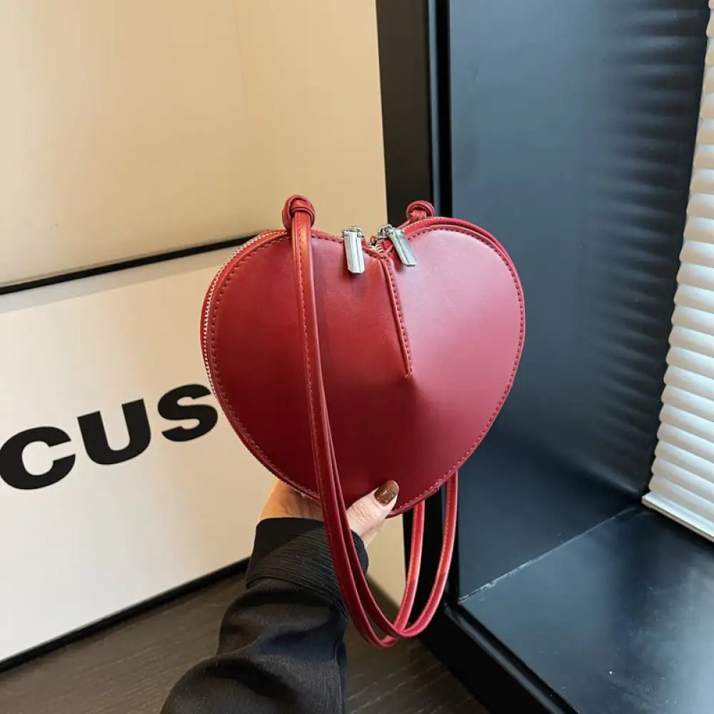 Love Crossbody Small Bag – Soulmate Streetwear Essential | same ANTHEM - Wine red