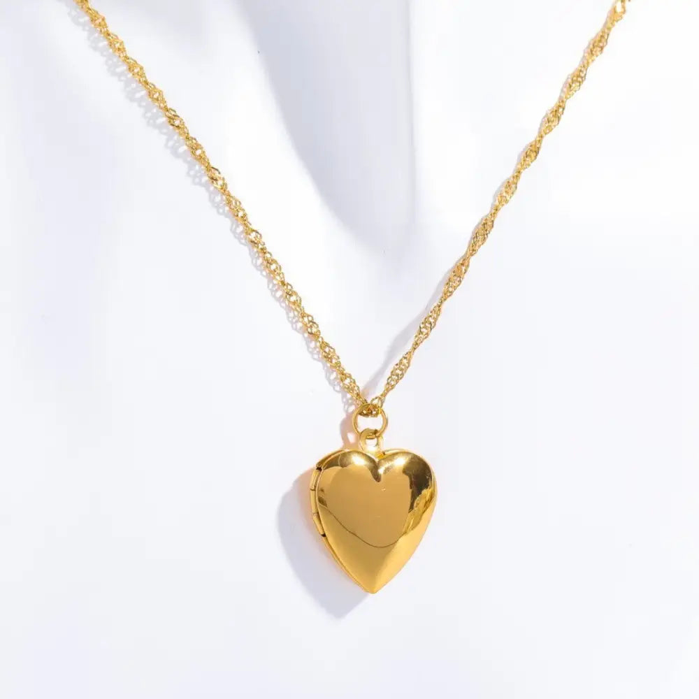Love Heart Flowers Album Pendant Necklace | Soulmate & Lovers Jewellery | same ANTHEM - Love Album Necklace