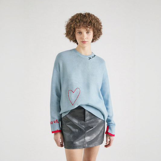 Love Letter Cashmere Sweater – same ANTHEM | Handmade for Soulmates & Lovers