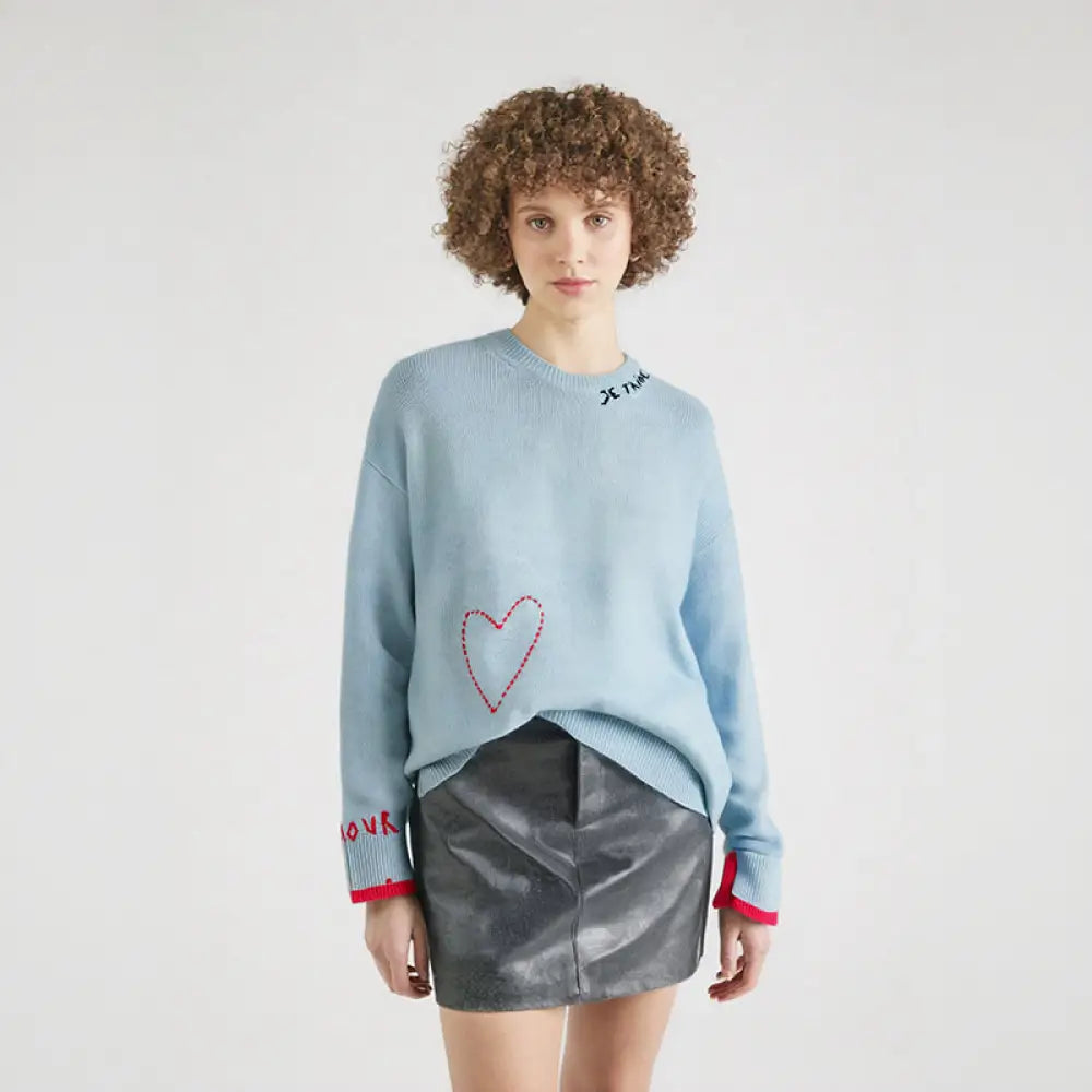 Love Letter Cashmere Sweater – same ANTHEM | Handmade for Soulmates & Lovers