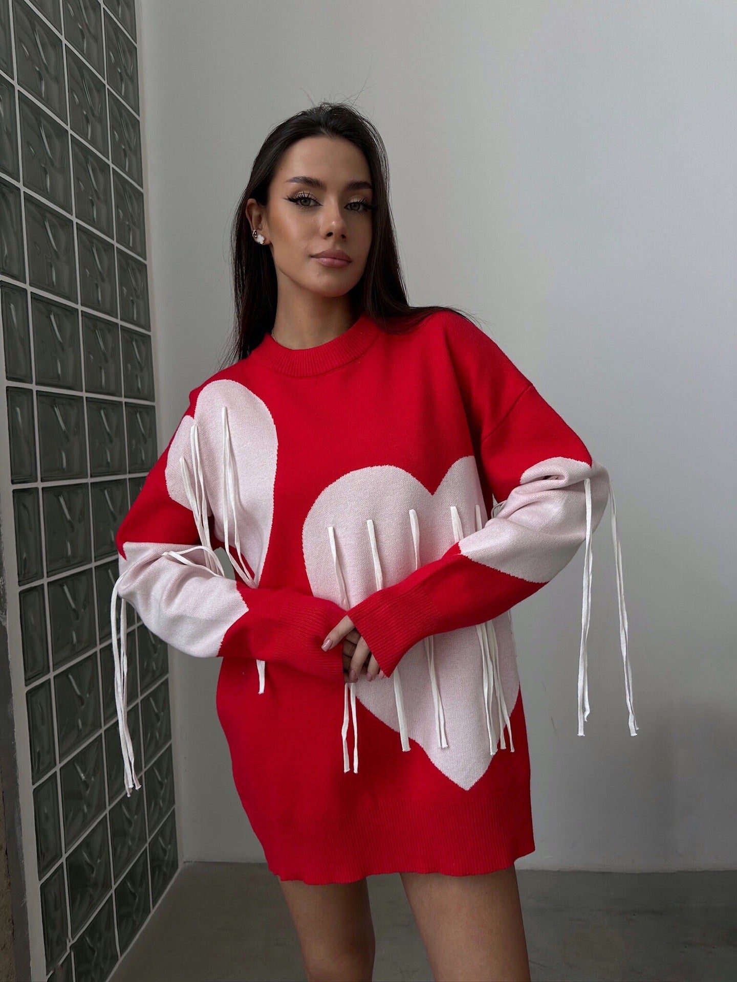 Love Tassel Sweater – Cute Chic Autumn & Winter Streetwear | same ANTHEM