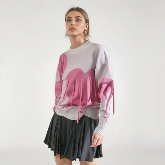 Love Tassel Sweater – Cute Chic Autumn & Winter Streetwear | same ANTHEM