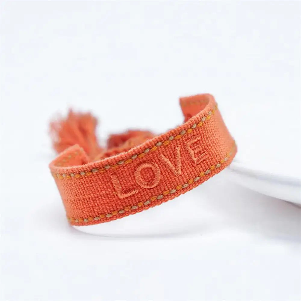 LOVE Woven Bracelet | same ANTHEM. – Handmade Reminder for the Heart