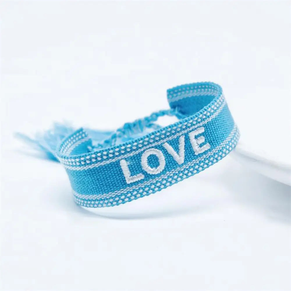 LOVE Woven Bracelet | same ANTHEM. – Handmade Reminder for the Heart