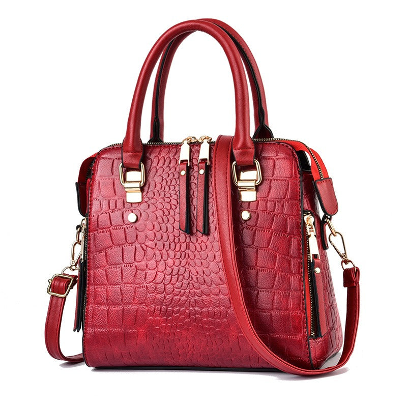Luxury Korean-Inspired Crossbody Bag – Chic Streetwear Tote | same ANTHEM - red