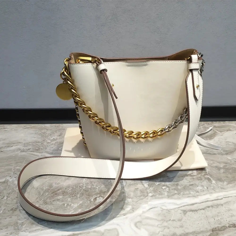 Luxury Leather Bucket Bag – Soulmate Style | same ANTHEM