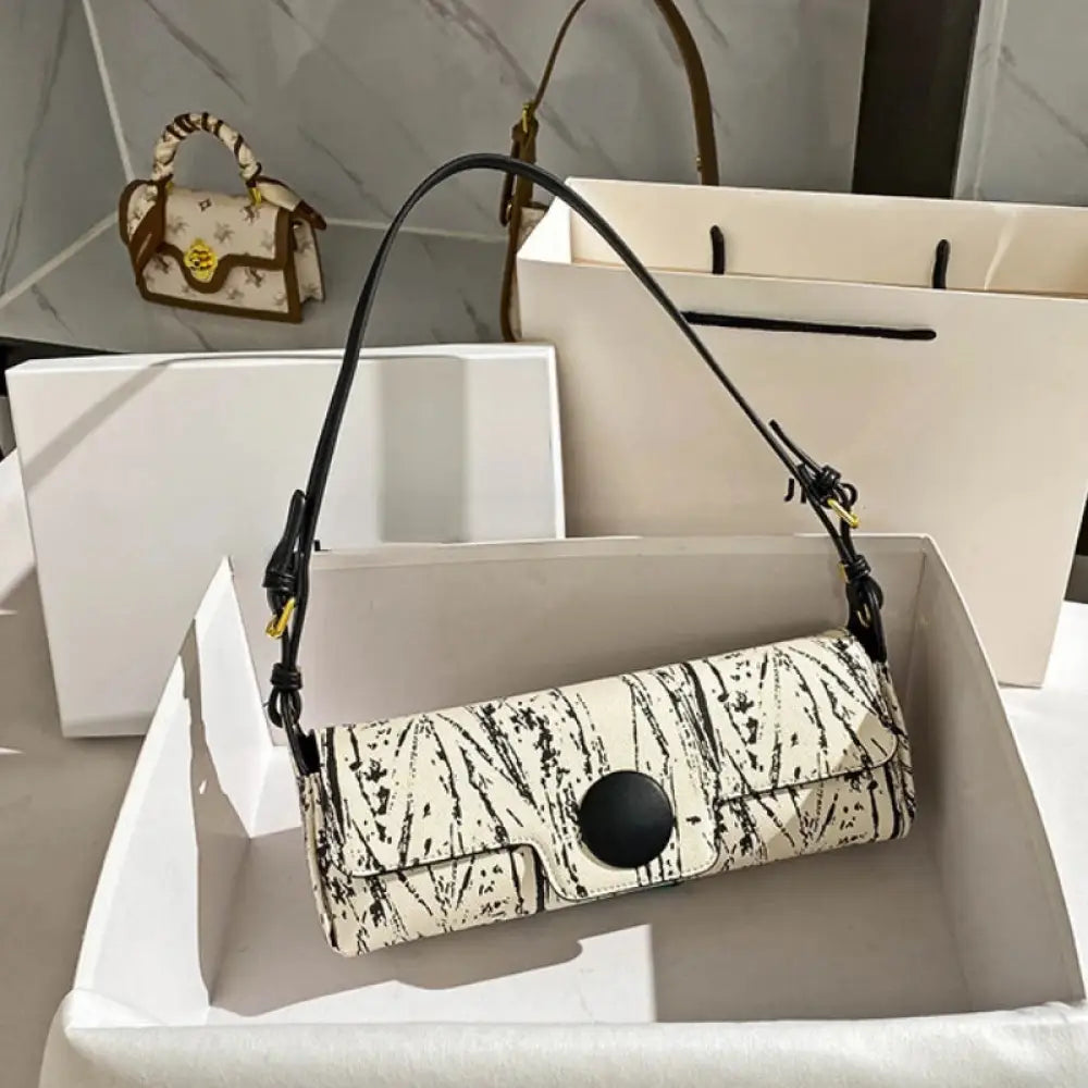 Luxury Women’s Shoulder Bag – Soulmate Fashion | same ANTHEM. - white / 30x6x11cm