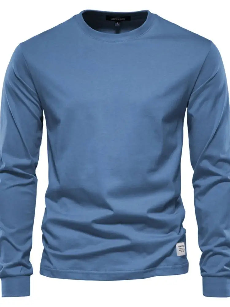 Made for Lovers – Men’s Blue Round Neck Streetwear Sweatshirt | same ANTHEM - Dusty Blue / 3XL