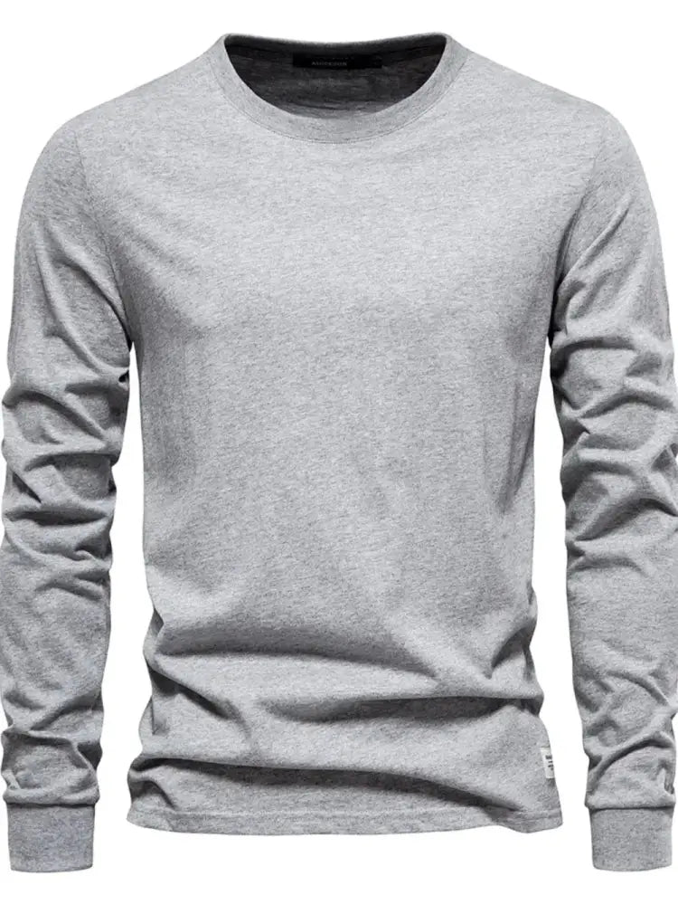 Made for Lovers – Men’s Blue Round Neck Streetwear Sweatshirt | same ANTHEM - Gray / L