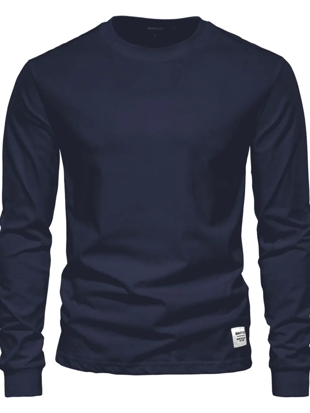 Made for Lovers – Men’s Blue Round Neck Streetwear Sweatshirt | same ANTHEM - Navy / 2XL