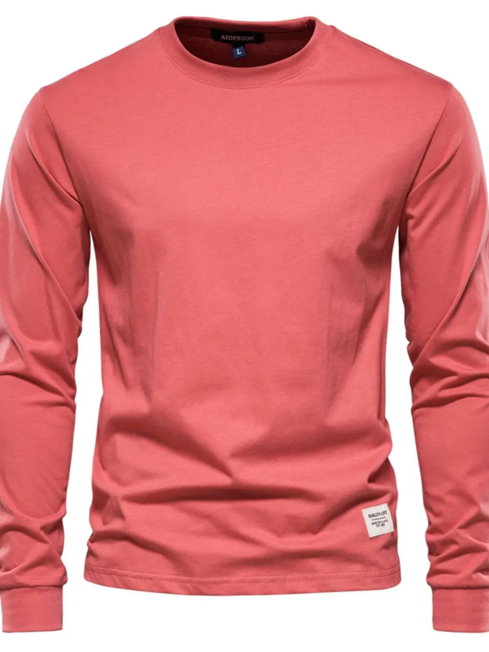 Made for Lovers – Men’s Blue Round Neck Streetwear Sweatshirt | same ANTHEM - Burnt Coral / 3XL
