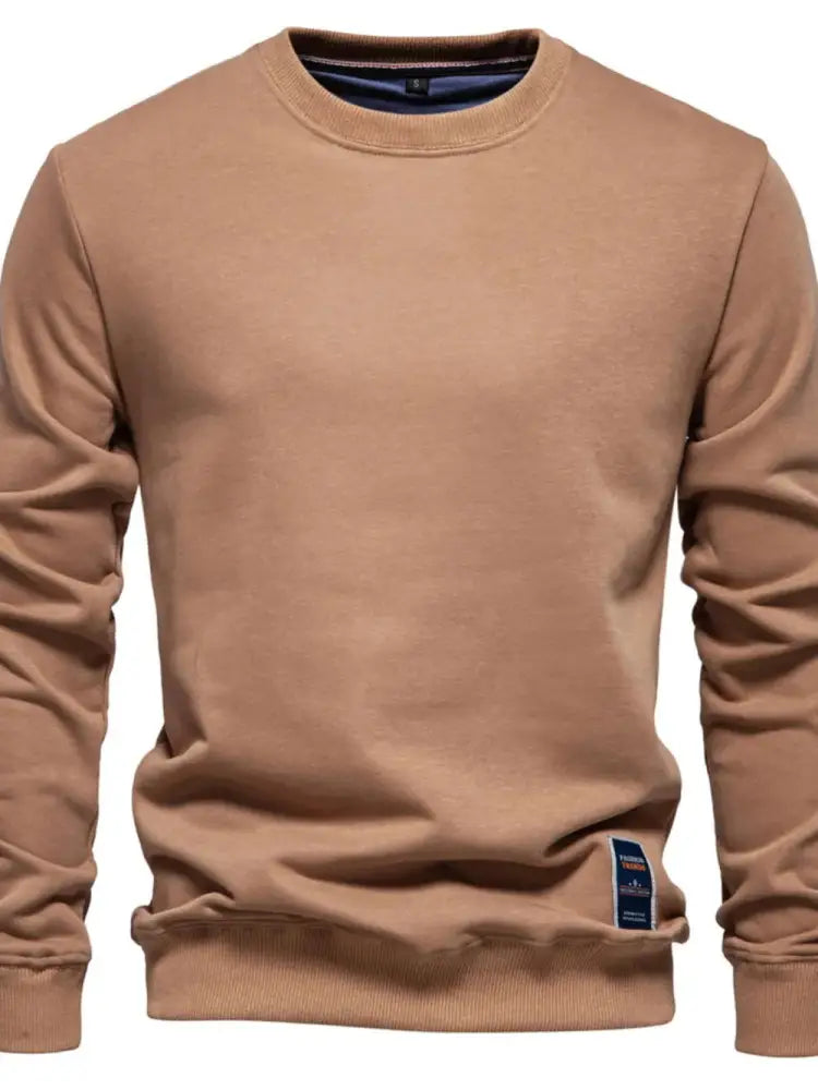 Made for Lovers – Men’s Round Neck Streetwear Sweatshirt | same ANTHEM - Camel / 2XL
