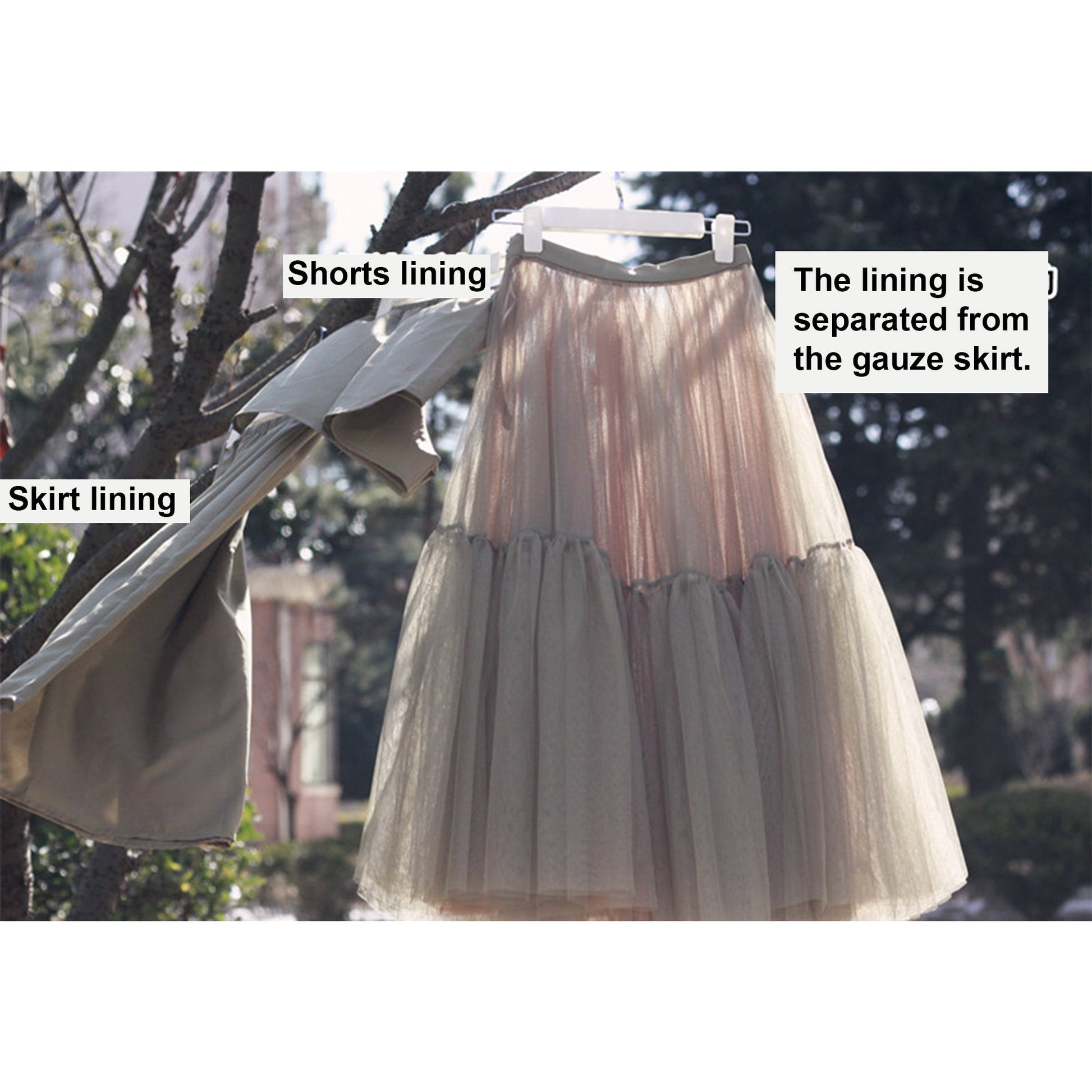 Black Mesh Maxi Hem Skirt Maxi Dress Mid-length Skirt Design Sense Gauze Skirt Big Swing Skirt Spring Clothing Womens