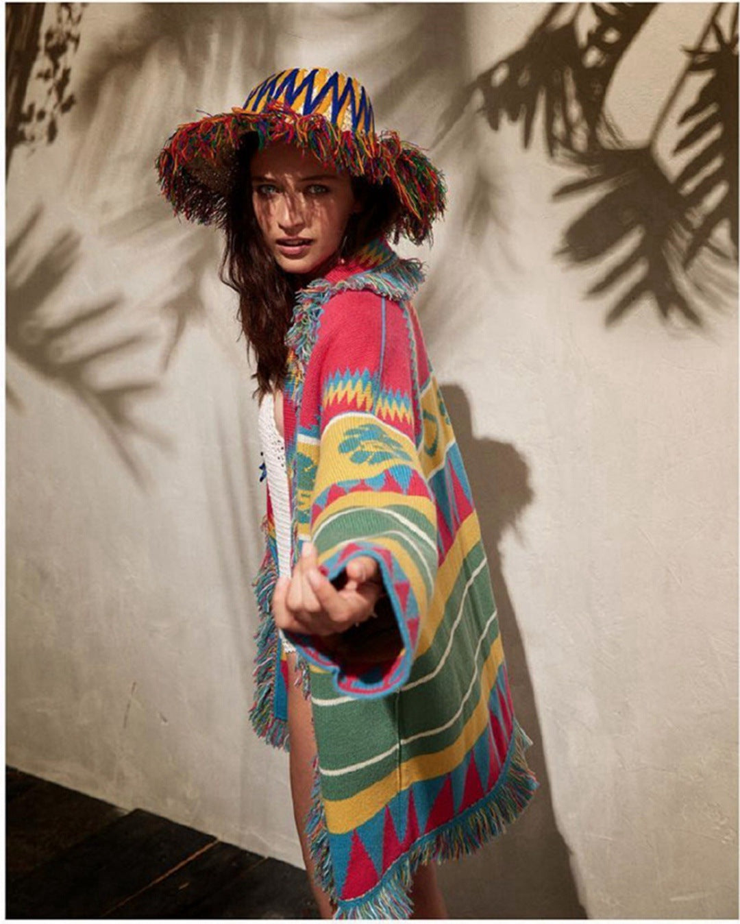 Medium Long Jacquard Cardigan | same ANTHEM.