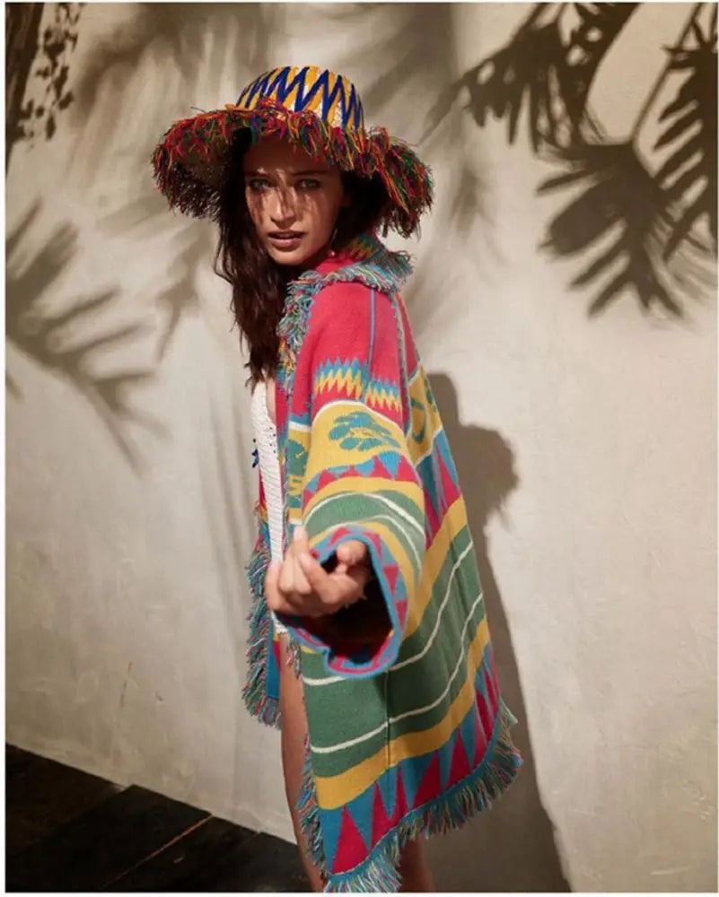 Medium Long Jacquard Cardigan | same ANTHEM.