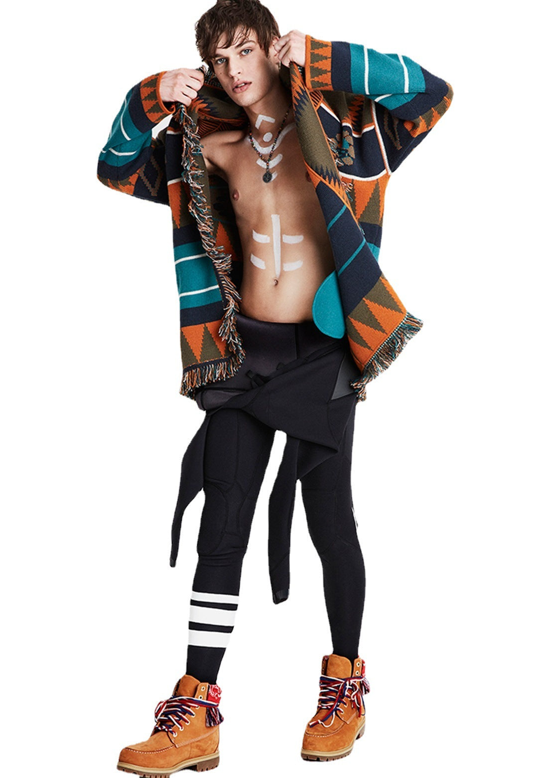 Medium Long Jacquard Cardigan | same ANTHEM.