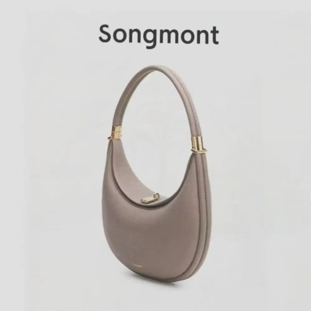 Medium Moon Bend Bag | same ANTHEM. - Clay brown / medium size