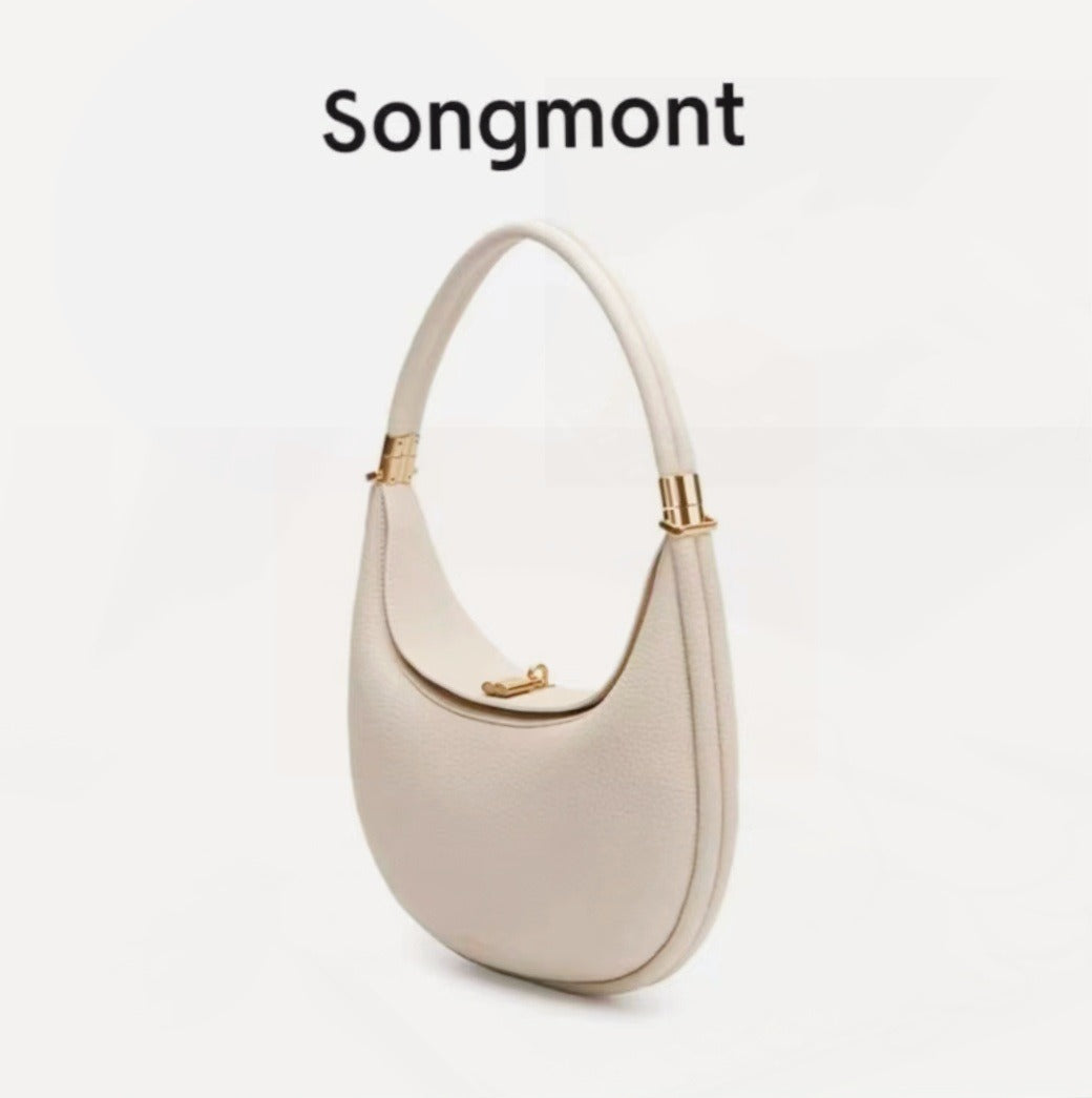 Medium Moon Bend Bag | same ANTHEM. - white / medium size
