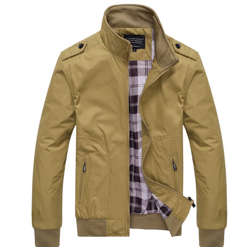 Men’s Autumn Street Jacket – Classic Casual & Made for Soulmates | same ANTHEM - Khaki / 3XL