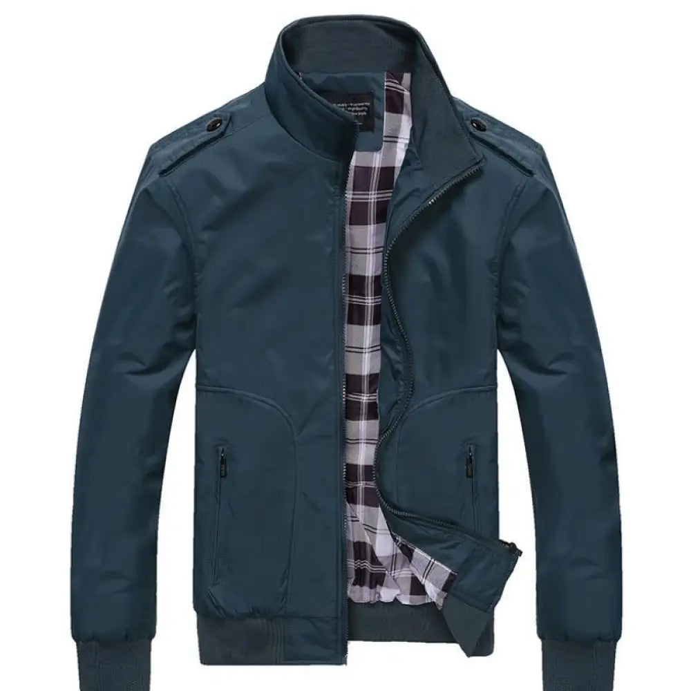 Men’s Autumn Street Jacket – Classic Casual & Made for Soulmates | same ANTHEM - Dark green / 3XL