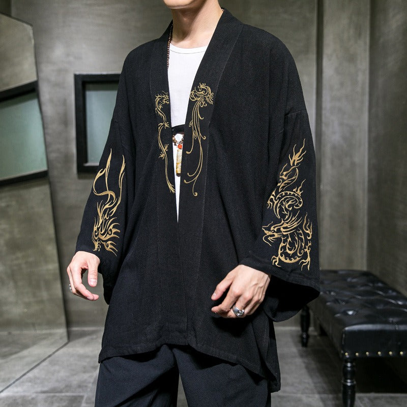 Men’s Chinese Style Hanfu – Elegant Streetwear | same ANTHEM