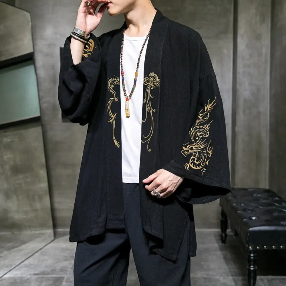 Men’s Chinese Style Hanfu – Elegant Streetwear | same ANTHEM