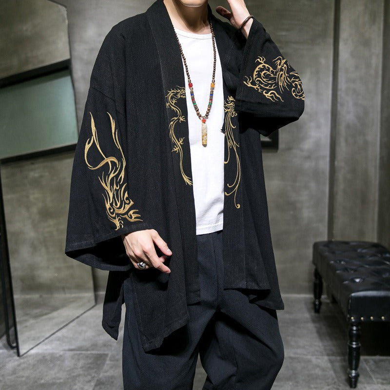 Men’s Chinese Style Hanfu – Elegant Streetwear | same ANTHEM