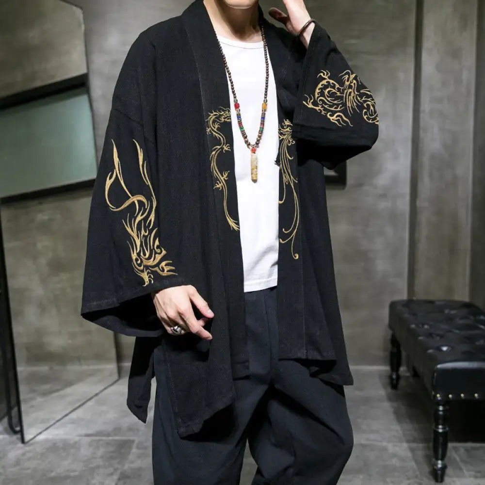 Men’s Chinese Style Hanfu – Elegant Streetwear | same ANTHEM
