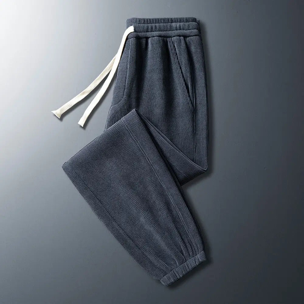 Men’s Corduroy Plush Pants – Casual Cool & Cozy | same ANTHEM - Dark grey without plush / 2XL - Pants