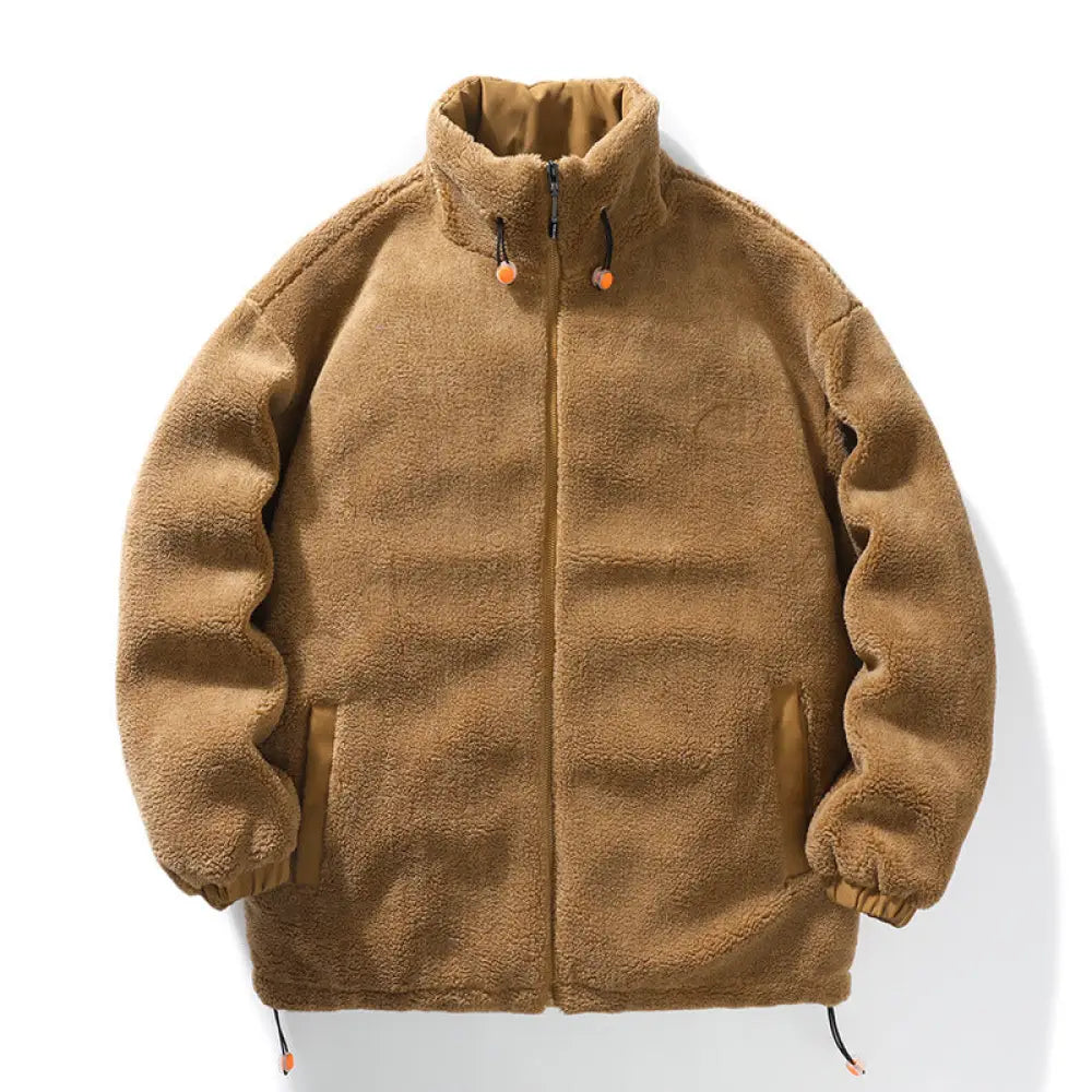 Men’s Cotton Padded Coat | Thickened Warm Winter Coat | same ANTHEM. - Coffee / L