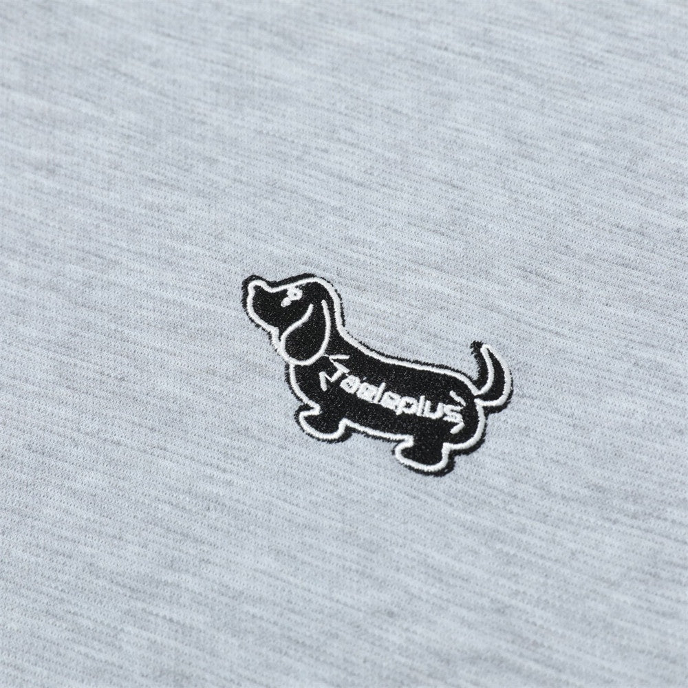 Men’s Dachshund Polo Shirt – same ANTHEM. Playful Soulmate Streetwear