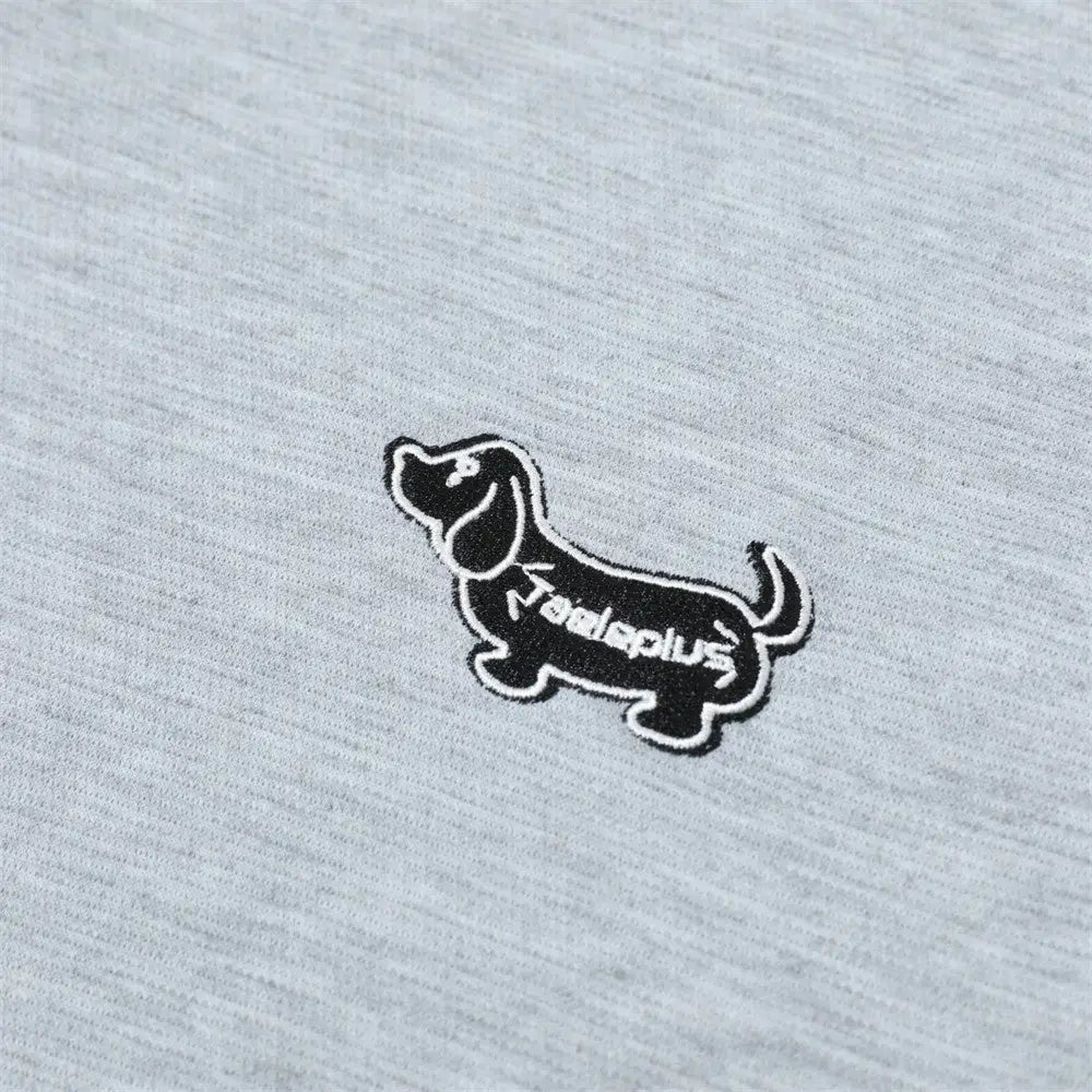 Men’s Dachshund Polo Shirt – same ANTHEM. Playful Soulmate Streetwear