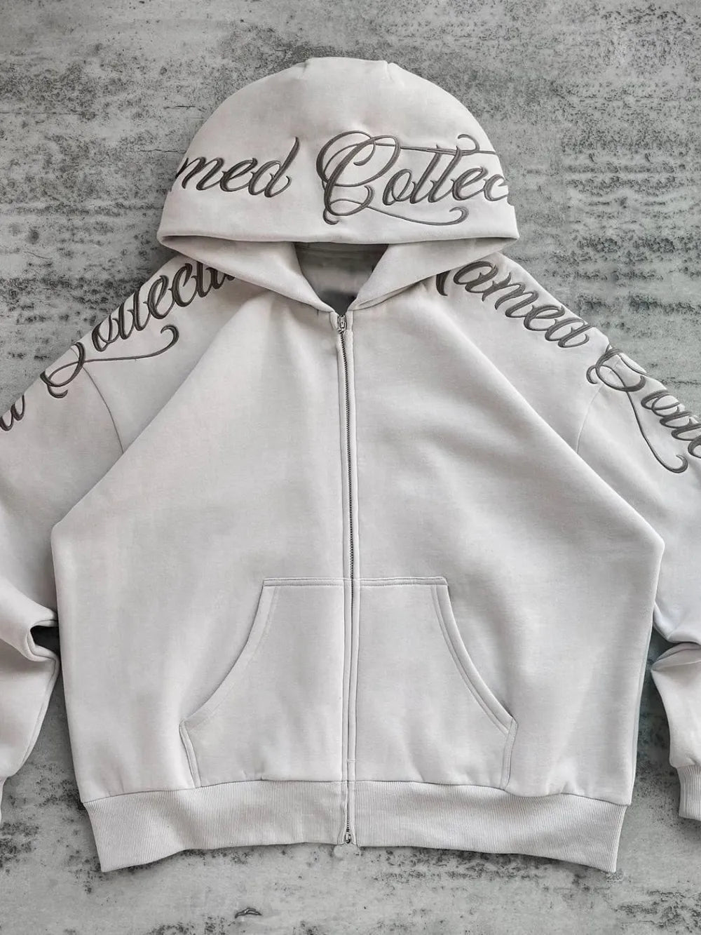 Men’s Embroidered Letter Long Sleeve Hoodie | Casual Streetwear | same ANTHEM