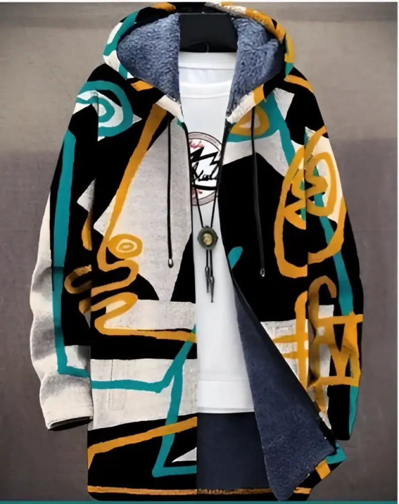 Men’s Lapel Chenille Woolen Coat | Classic & Casual | same ANTHEM. - 36 Style / L