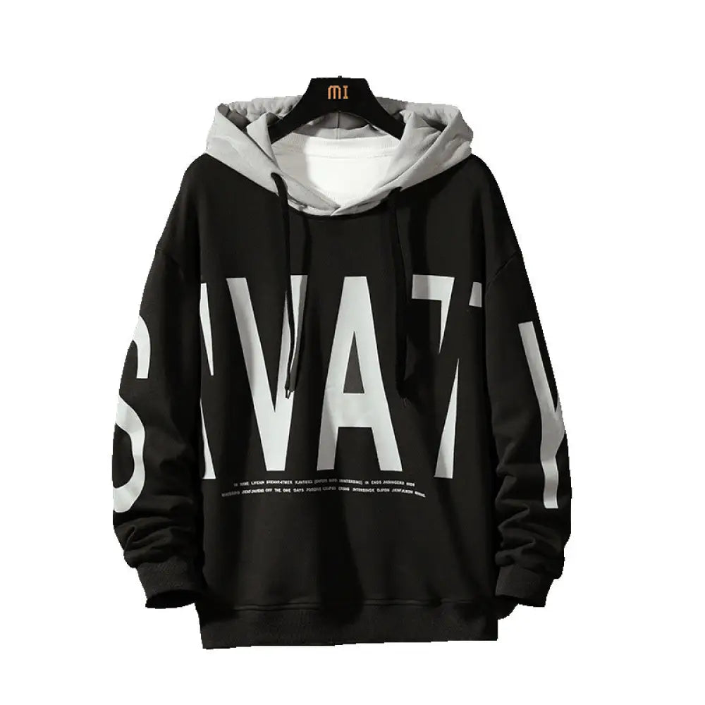 Men’s Loose Pullover Hoodie – Fall Streetwear | same ANTHEM