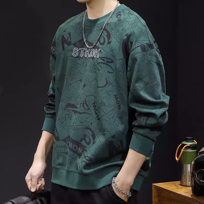 Men’s Printed Sweatshirt – same ANTHEM. Soulmate Streetwear with Meaning