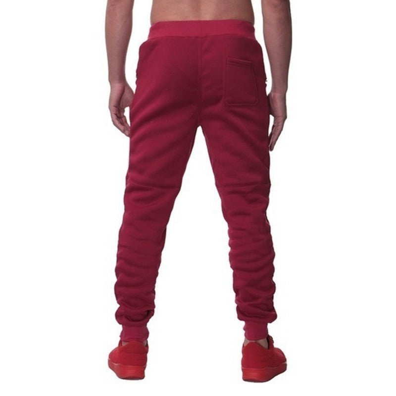 Men’s Sports Pants with Double Pockets & Zip Design – Casual Streetwear | same ANTHEM - Pants
