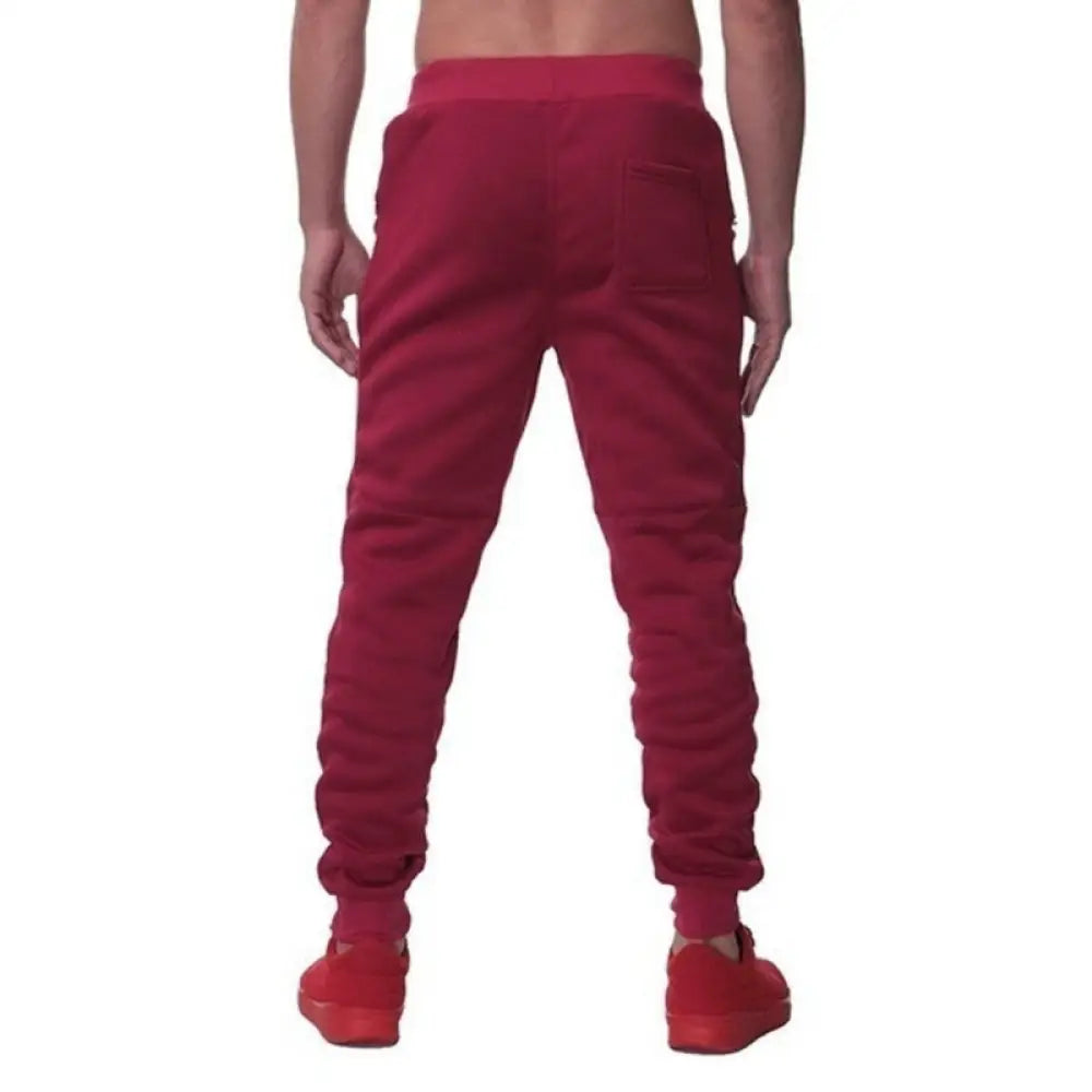 Men’s Sports Pants with Double Pockets & Zip Design – Casual Streetwear | same ANTHEM - Pants