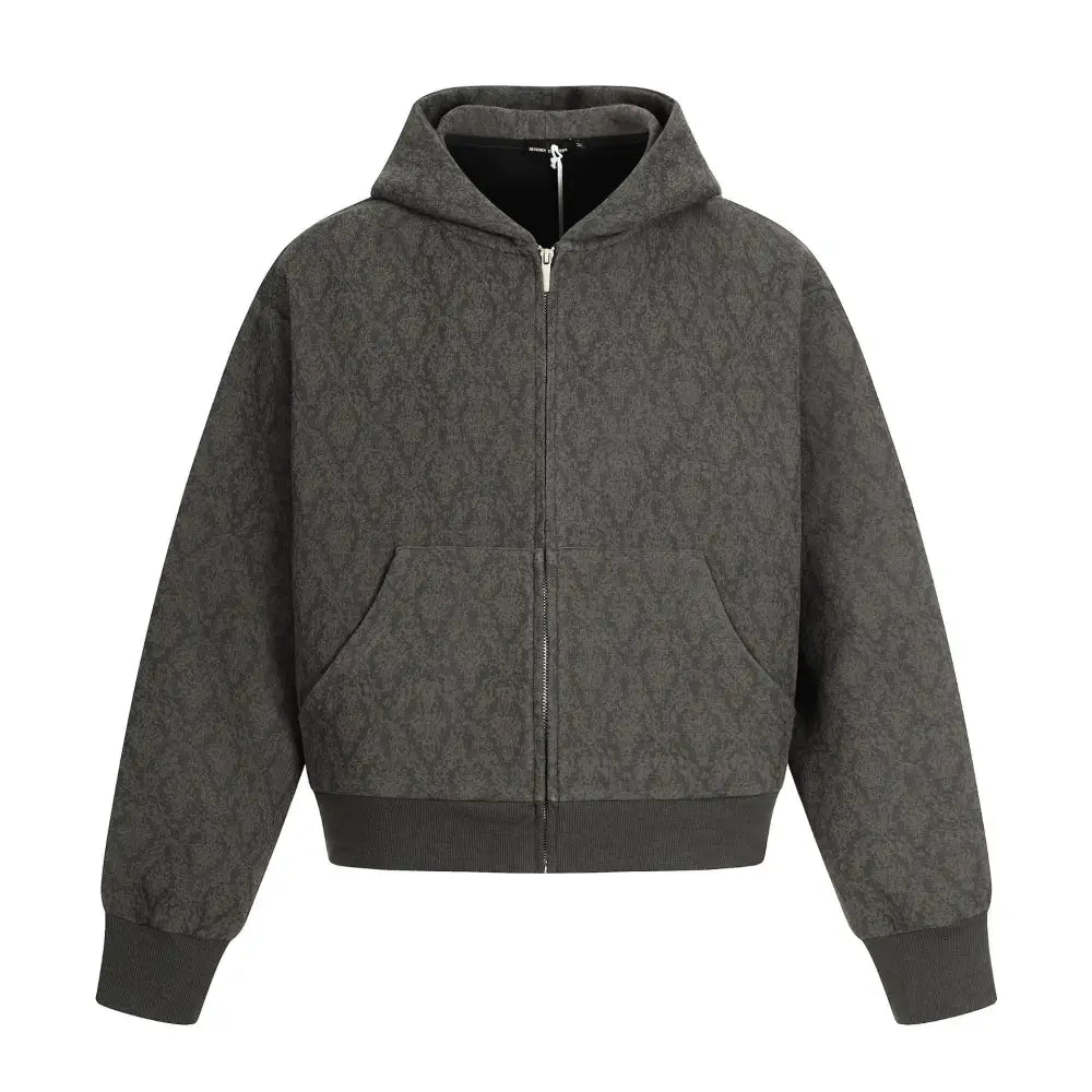 Men’s Street Style Hooded Sweatshirt Jacket | same ANTHEM. Soulmate Streetwear - Gray / M