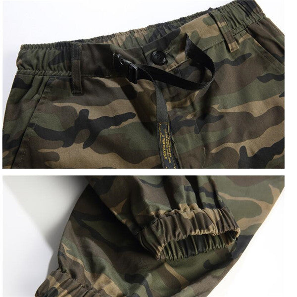 Men’s Streetwear Camo Harem Pants – Casual Cool Slim Fit | same ANTHEM