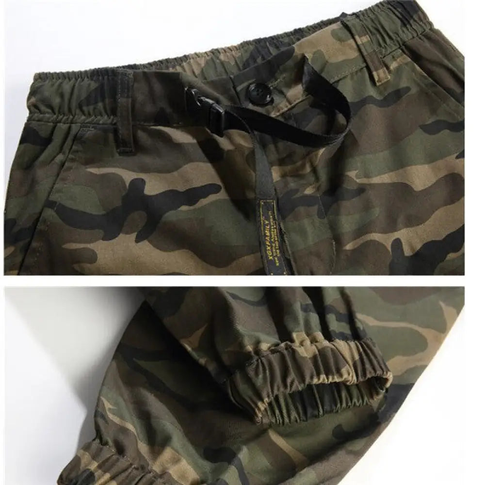 Men’s Streetwear Camo Harem Pants – Casual Cool Slim Fit | same ANTHEM