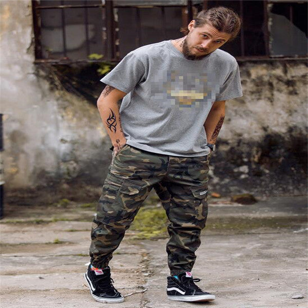 Men’s Streetwear Camo Harem Pants – Casual Cool Slim Fit | same ANTHEM