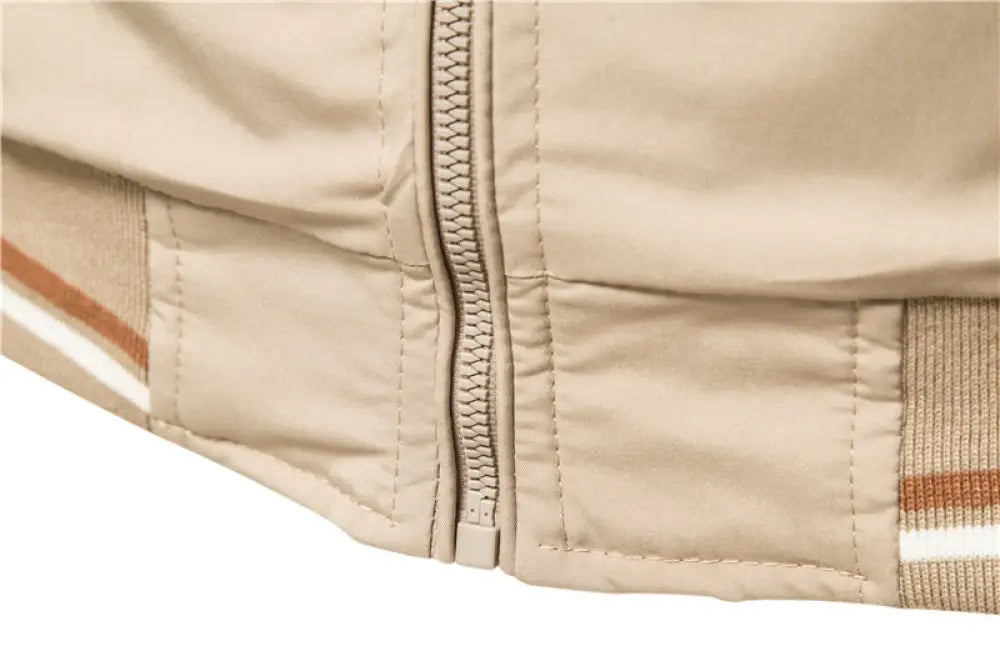 Men’s Striped Zip-Up Jacket – Casual Streetwear for Lovers & Soulmates | same ANTHEM