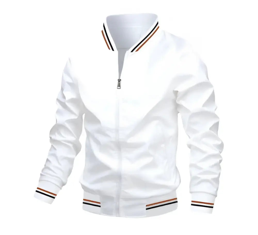 Men’s Striped Zip-Up Jacket – Casual Streetwear for Lovers & Soulmates | same ANTHEM