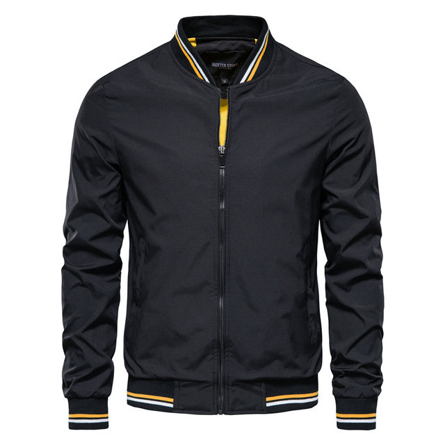 Men’s Striped Zip-Up Jacket – Casual Streetwear for Lovers & Soulmates | same ANTHEM