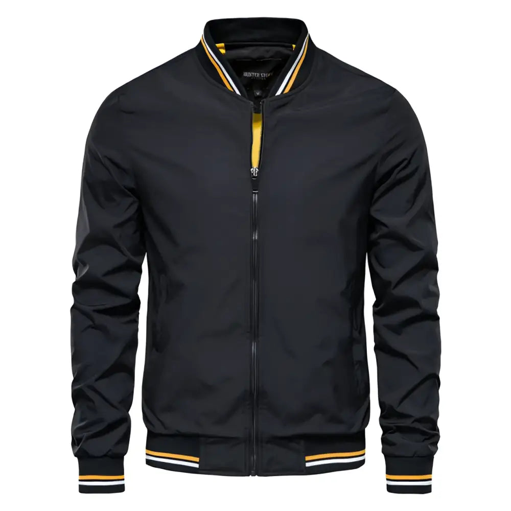 Men’s Striped Zip-Up Jacket – Casual Streetwear for Lovers & Soulmates | same ANTHEM