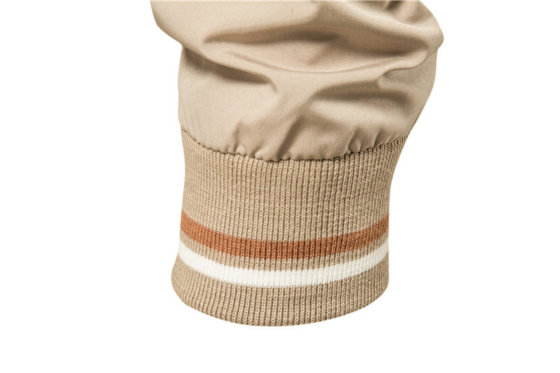 Men’s Striped Zip-Up Jacket – Casual Streetwear for Lovers & Soulmates | same ANTHEM